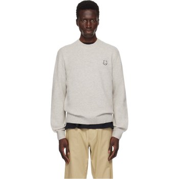 메종키츠네 볼드 폭스헤드 스웨터_NM00805KT1006 H120