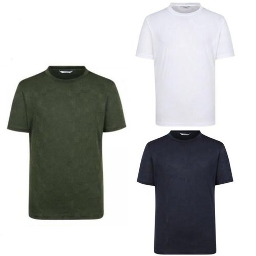 웨스트우드 자카드 라운드 티셔츠 WO2MCTR433