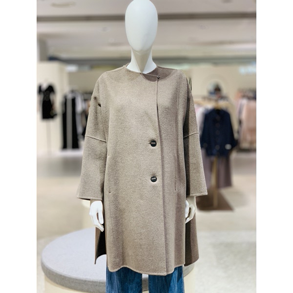 더 레노마 소울캐시 케이프 롱 코트 CC41HC050