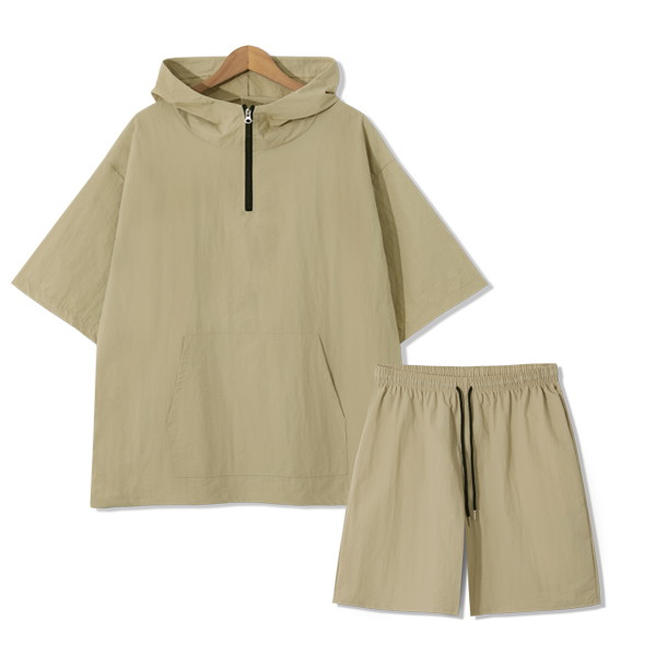 MNC 타슬란 아노락 후드반팔세트 MDSE758LJ