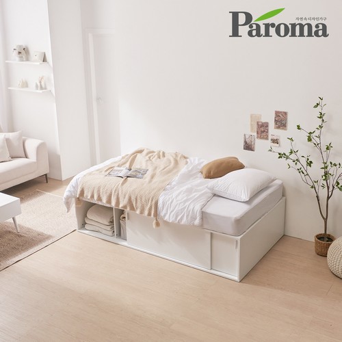 파로마 메종 슬라이딩 빅수납 침대 SS