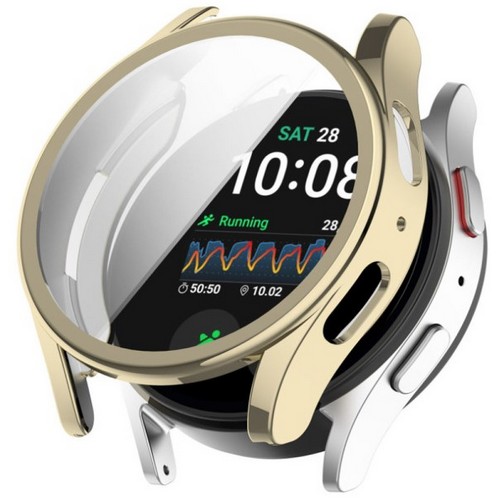 갤럭시워치7 강화유리액정 메탈릭 케이스