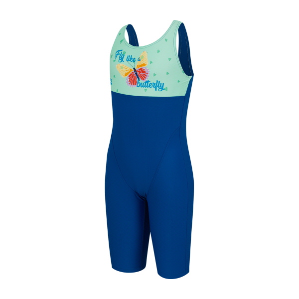 아레나  여아 버터플라이 4부 반신 U백 A4BG1GL04DBL