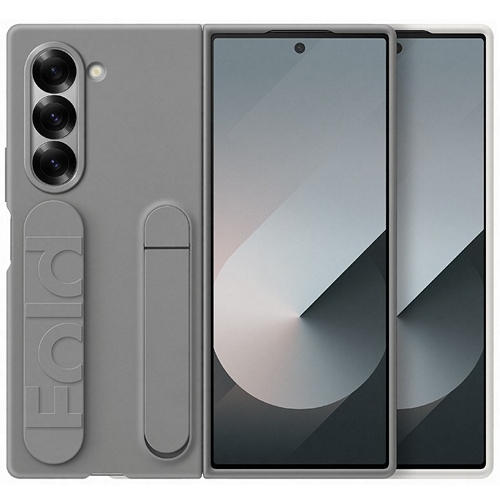 삼성전자  갤럭시Z 폴드6 실리콘 그립 케이스 with 스탠드 EF-MF956