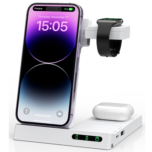 코러시스  iWhere 6in1 무선충전기 IQW-6300D