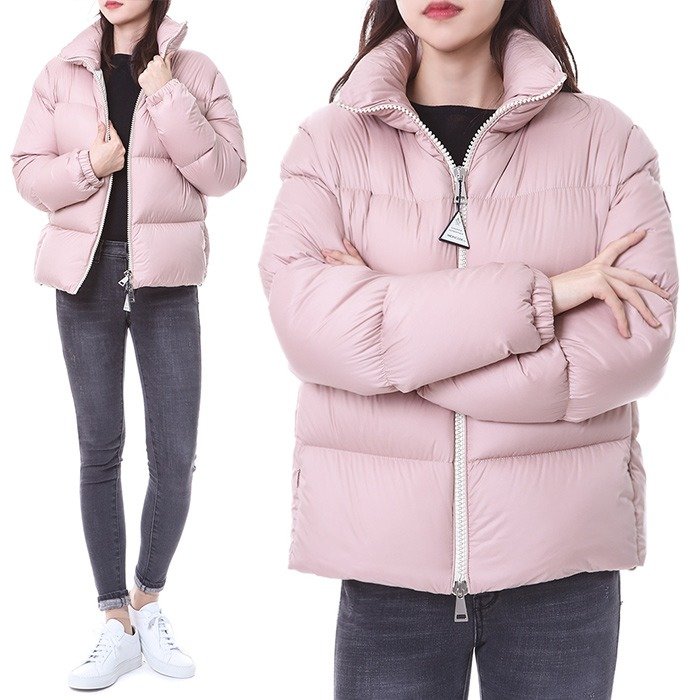 몽클레르 ANTERNE 로고패치 볼륨넥 구스다운 1A00032 57613 510