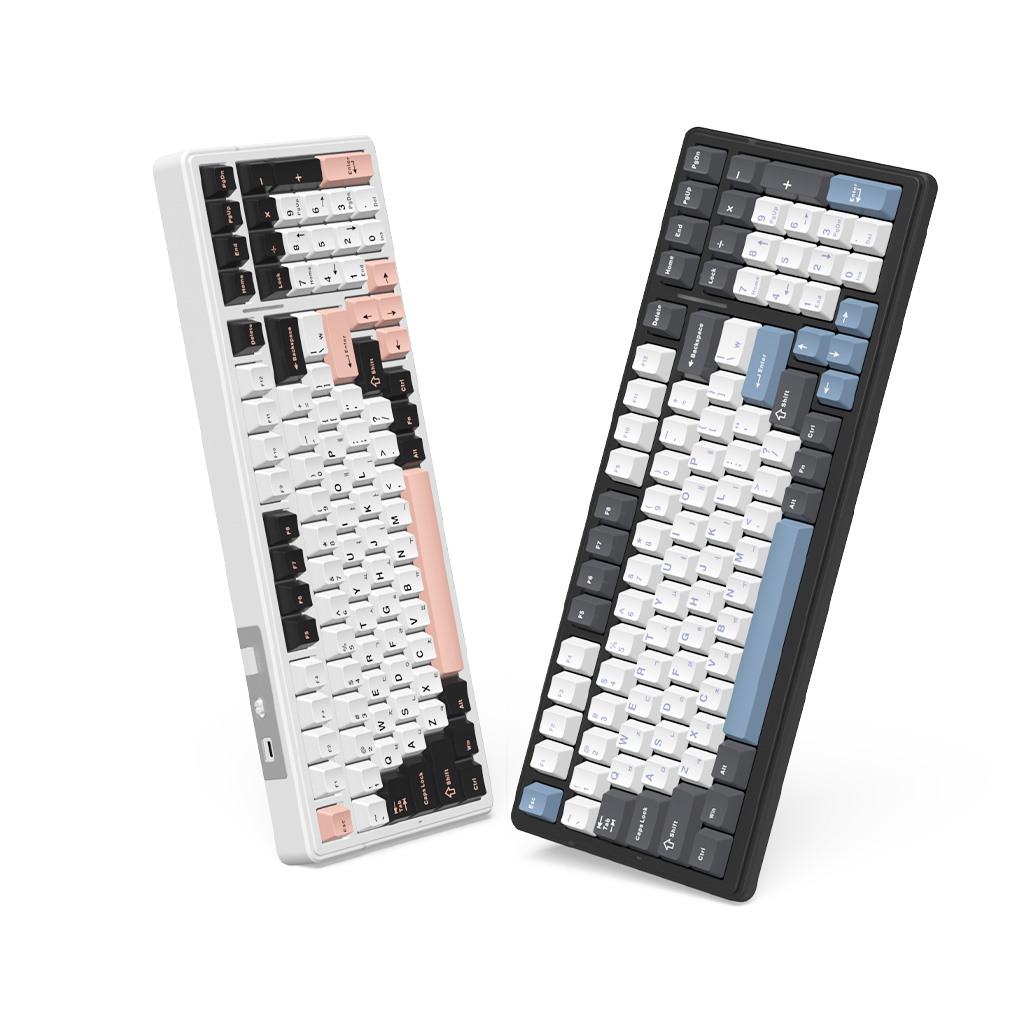 AULA  F99 유무선 기계식 인디고 블랙 한글