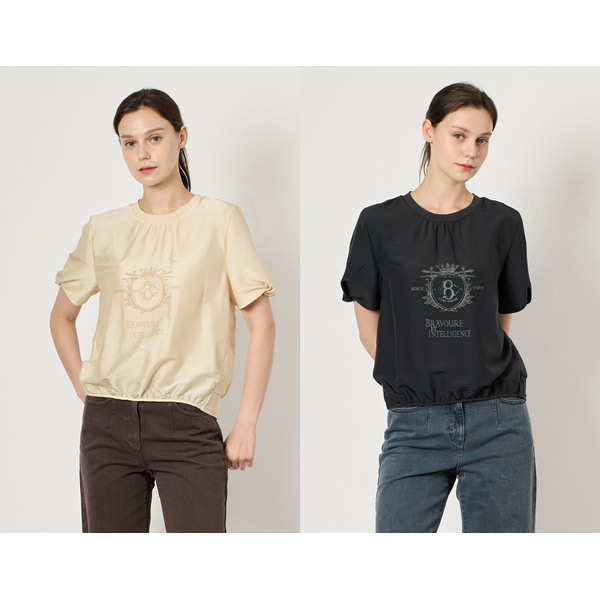 BCBG 트러스 블라우스 B4F7B410