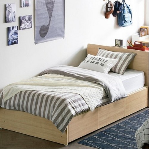 한샘 아임빅 일반헤드 수납 침대 SS