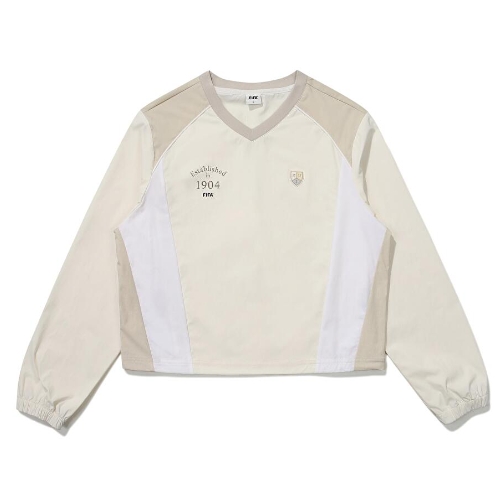 코웰패션  컬러블록 브이넥 피스테 FF41PI02W101