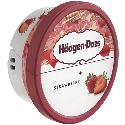 삼성전자  갤럭시 버즈3 하겐다즈 딸기 미니컵 케이스 GP-FPR630AUAPK