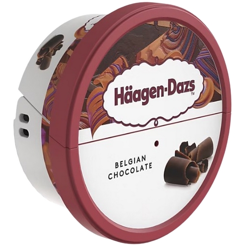 삼성전자  갤럭시 버즈3 하겐다즈 벨지안 초콜릿 미니컵 케이스 GP-FPR630AUBAK