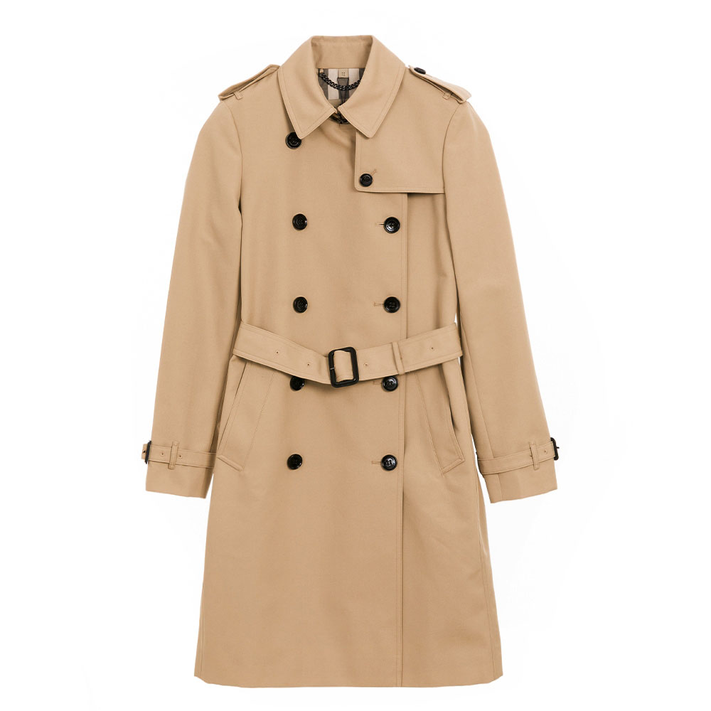버버리 여성 하본 롱 트렌치 클래식 코트 80089761