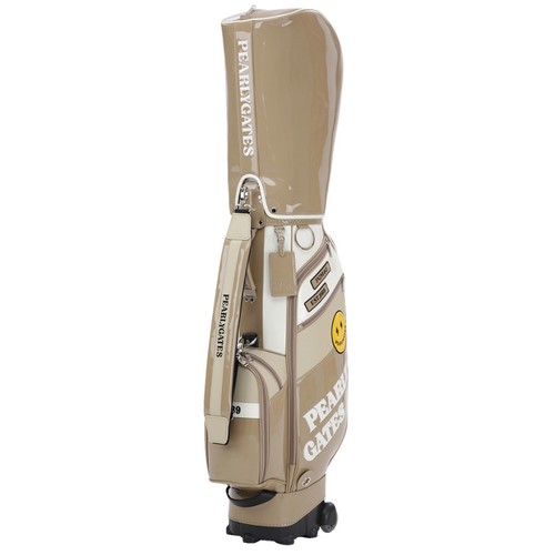 크리스패션 파리게이츠 멀티 뱃지 디자인 휠 트롤리 캐디백 521D3CB201_BG