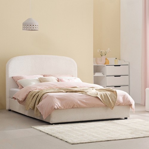 지누스 퍼프 저상형 침대 Q