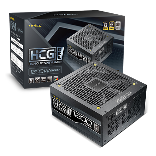 안텍  HCG PRO 1200W 80PLUS플래티넘 풀모듈러 ATX3.1