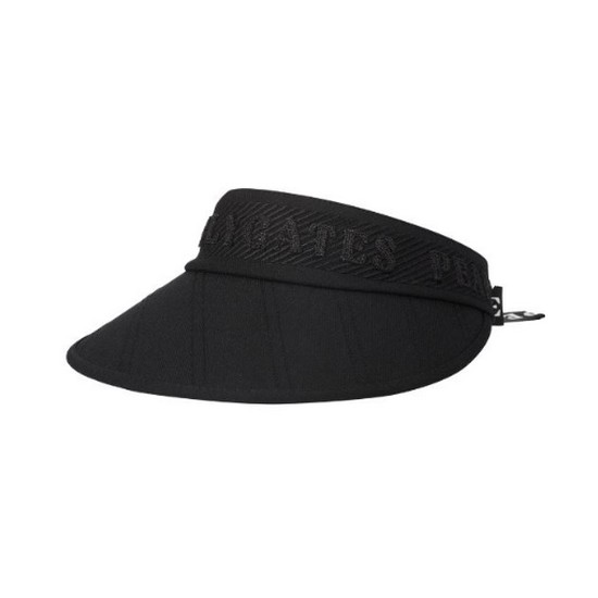 크리스패션 파리게이츠 체인 자수 리본 썬바이저 521D3CP002BK