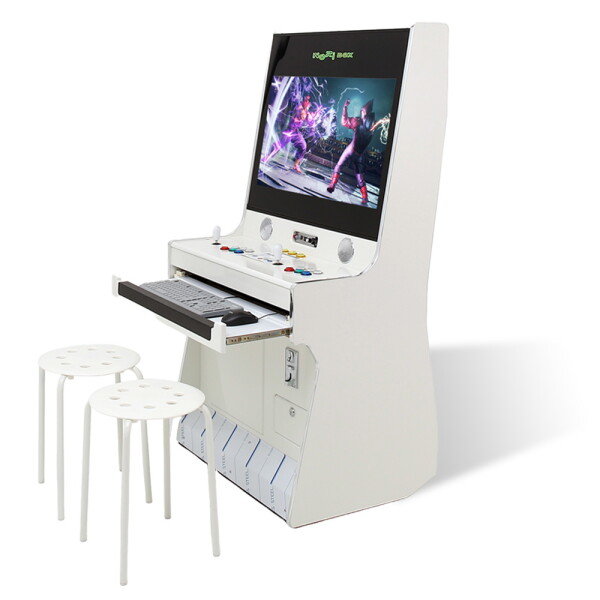 노리박스  32형 하이퍼PC 프로 강화유리 스탠드형 오락기