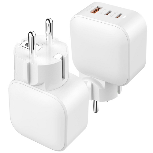 감비앤코  PD PPS 65W 3포트 GaN 접지형 충전기 168B-1U2C-65W