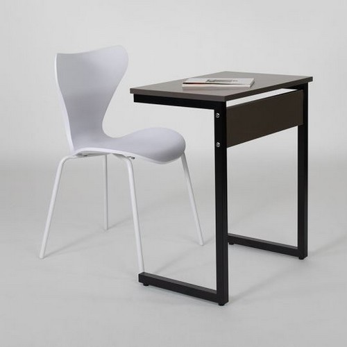 동서가구 칸데온 와이드 고급 포스코 스틸 컬러 데스크 의자 세트