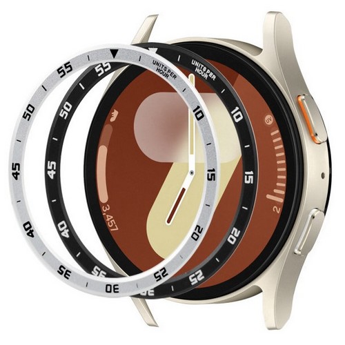 더조은셀러  갤럭시워치7 넘버 메탈링 베젤링