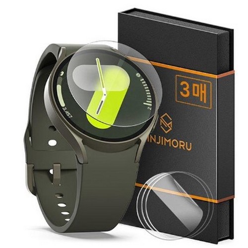 신지모루  갤럭시워치7 풀커버 자가복원 TPU 필름 3매