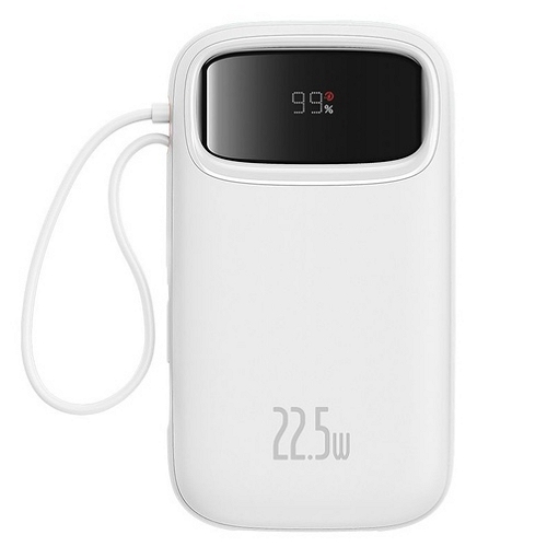 베이스어스  PD 22.5W Qpow2 듀얼 케이블 보조배터리 PPQD3-10 10000mAh