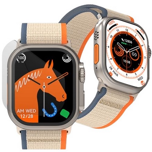 LAB.C  애플워치 울트라2 TPU 우레탄 풀커버 자가복원 액정보호필름 4매