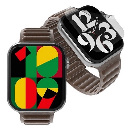 LAB.C  애플워치 TPU 우레탄 풀커버 자가복원 액정보호필름 4매