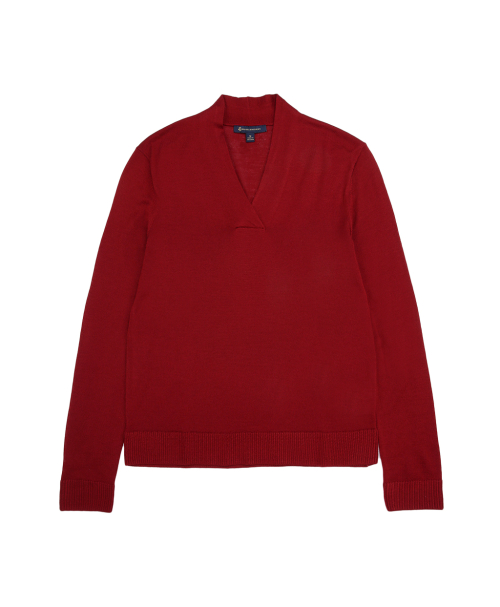 브룩스브라더스 메리노울 숄 스웨터 BBWNWF4531DDF