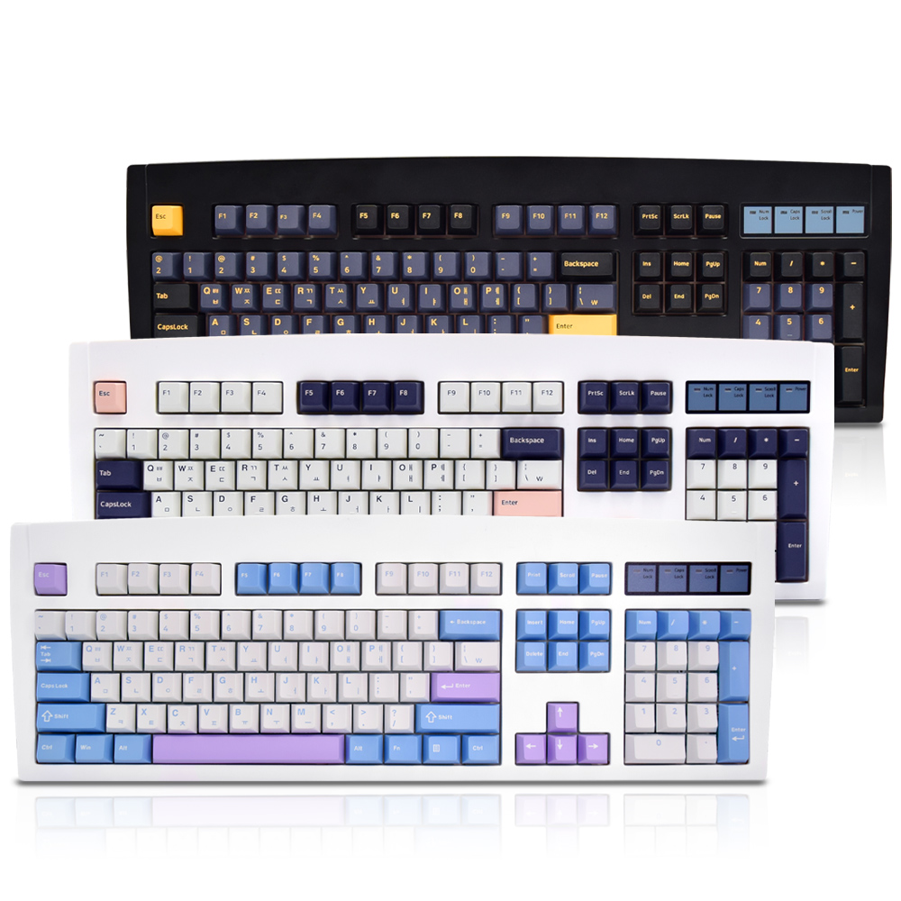 QSENN  DT35 104 가스켓 유무선 기계식 블랙