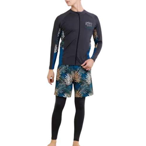 아가방&컴퍼니 베이직엘르 남성 집업 래쉬가드 비치반바지 워터레깅스 세트 BEM-W912G