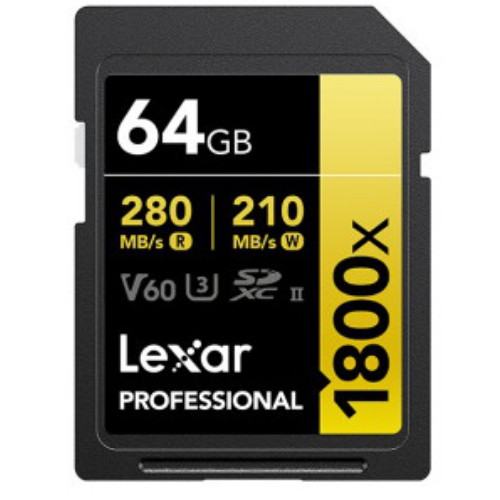 Lexar  SD 골드시리즈 프로페셔널 1800X 해외구매