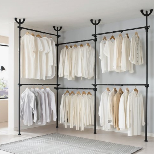 롯데알미늄 이지온 국민튼튼 행거 EOB-406C