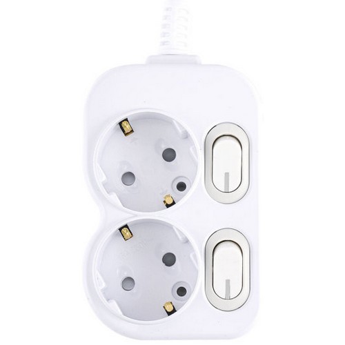 세계  스마트파워탭 2구 16A 개별스위치 멀티탭