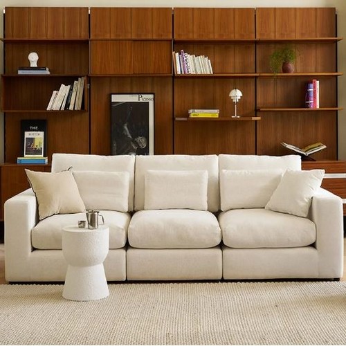 눕 한샘몰 데일리 구스 모듈 시그니처 패브릭 소파 4인용