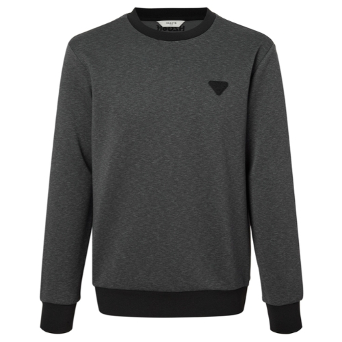 헤지스골프 멜란지 긴팔티셔츠 HUTS4C615G3