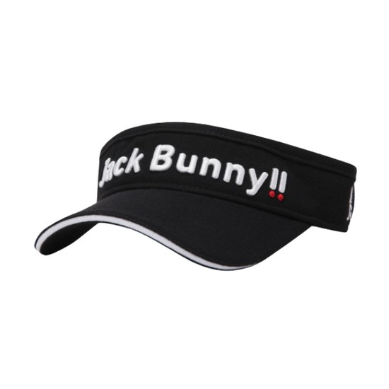 크리스패션 파리게이츠 잭바니 입체 로고 썬바이저 531D3CPJ02_BK