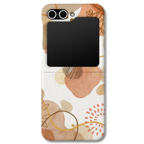 아칸  갤럭시Z 플립5 DAAE 가을의추상 하드케이스