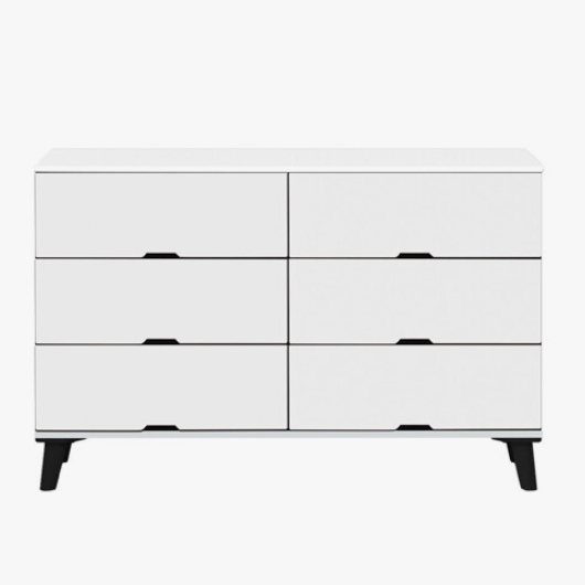 라레스가구  소니 ABS B 3단 서랍장 1200