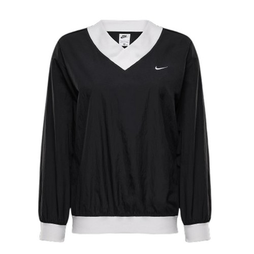 나이키 에센셜 루즈 UV 우븐 긴팔 브이넥 탑 FV7650-010