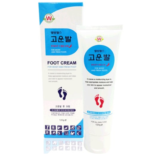 웰빙헬스 웰빙 헬스 고운발 풋 크림 튜브형 120ml