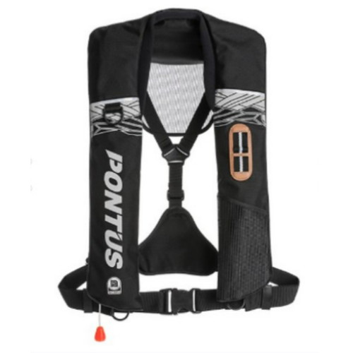 폰터스코리아  PL-7000 자동팽창식 구명조끼 화이트