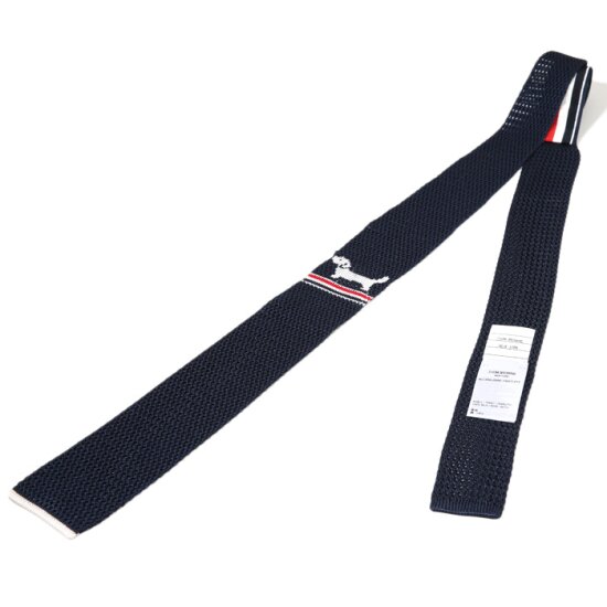 톰브라운 헥터 사선 니트 넥타이 MNL068K Y4003 415