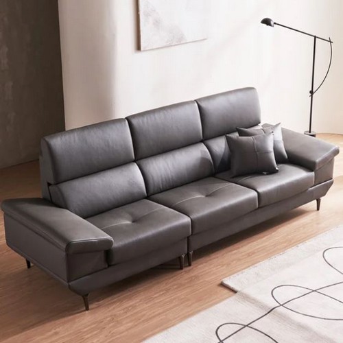 BIF보루네오 디에르 제타 천연통가죽 소파 3.5인용