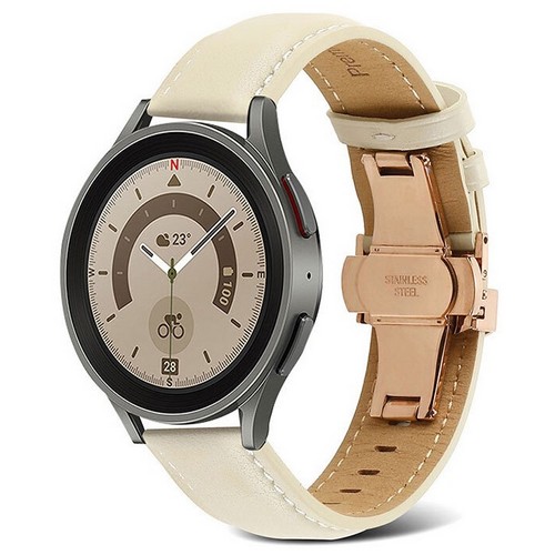 하푼  갤럭시워치7 디버클 소가죽 스트랩