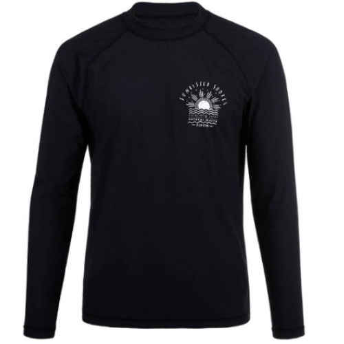레노마  남성 썬 래쉬가드 상의 블랙 RN-TS2D901-BK