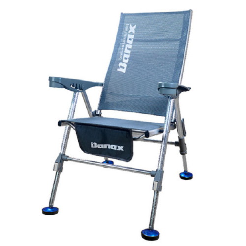 바낙스  2103-BLA 메쉬 각다리 조절 낚시 의자