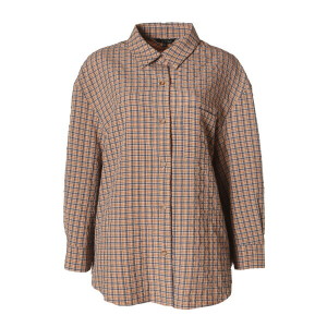 엠씨(emcee) 간절기체크 블라우스 C43B081