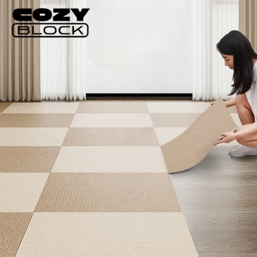 코지블럭 접착제 없는 데코타일 매트